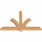Ekena Millwork Redmond Smooth Timber Gable Bracket, Western Red Cedar, 72"W x 48"H x 3 1/2"D x 5 1/2"F, 16/12 Pitch GBW072X48X0406RED00SWR - alternate 2